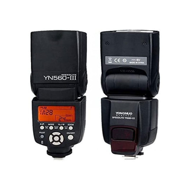 Flash Speedlite Yongnuo para Canon e Nikon YN-560 III Flash Yongnuo 