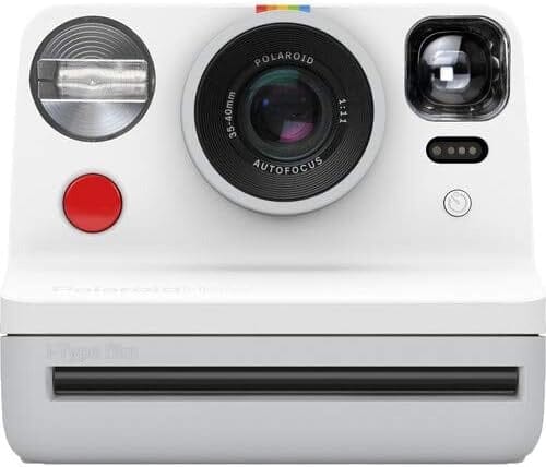 Câmera Impressão Instantânea Polaroid NOW Branca Câmera Polaroid 