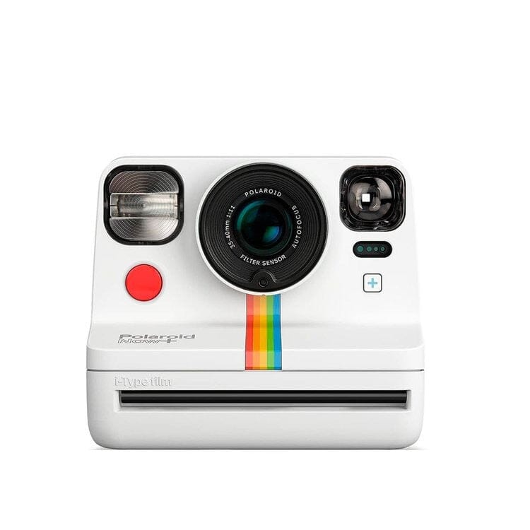 Câmera instantânea Polaroid Now+ i-Type Bluetooth com 5 filtros de lente Branca Câmera Polaroid 