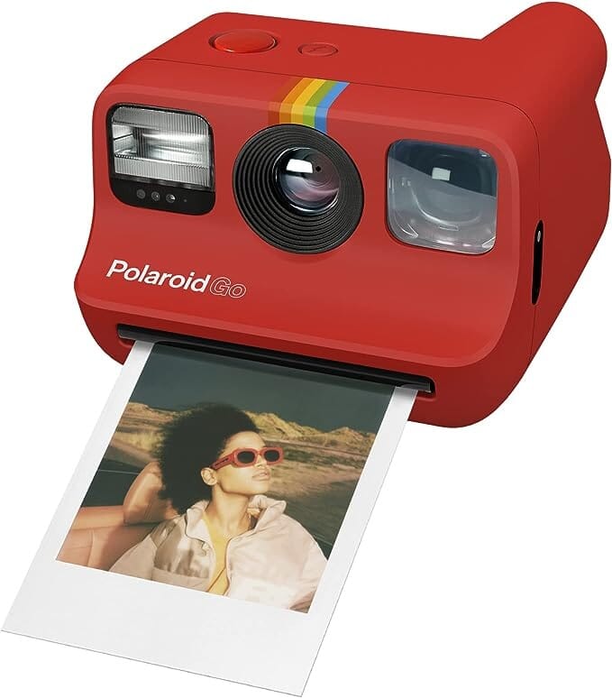 Câmera Instantânea Analógica Polaroid Go Vermelha Câmera Polaroid 