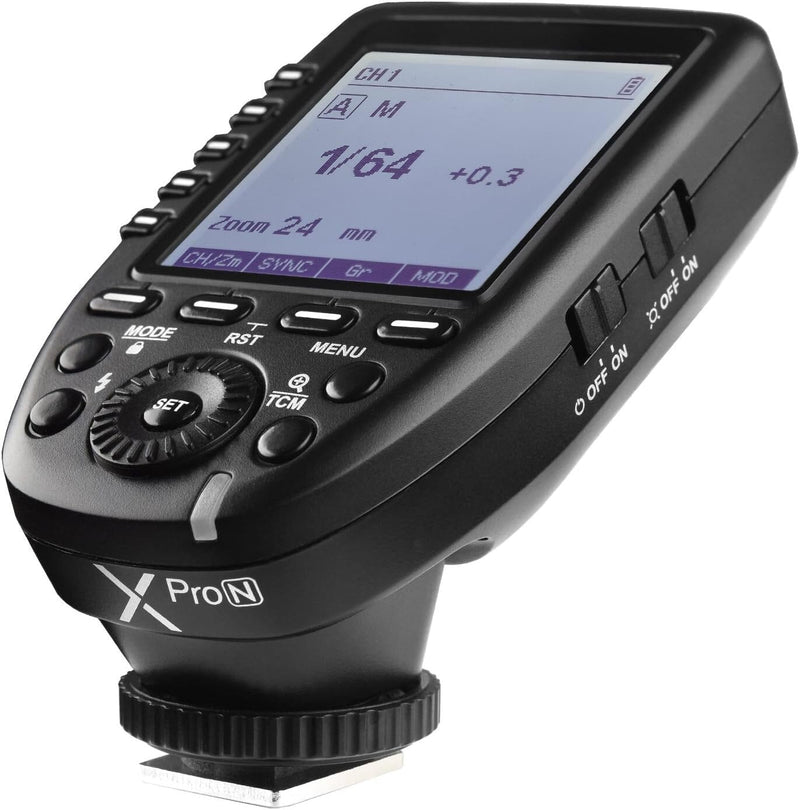 Radio Flash Transmissor Godox XPRO-N para Nikon Radio Flash Godox 