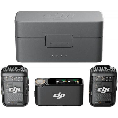 Microfone de Lapela Wireless Duplo DJI Mic 2 Microfone DJI 