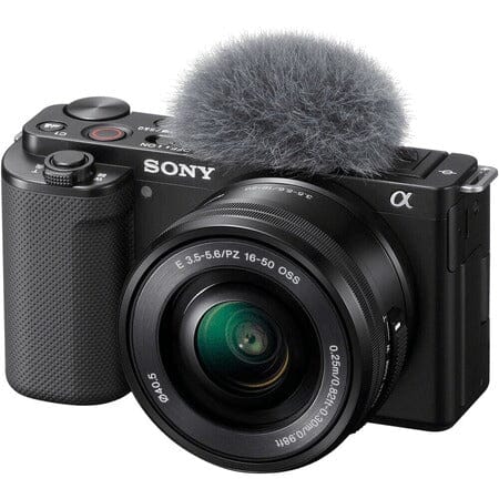 Câmera Mirrorless Sony ZV-E10 4K ZVe10 Câmera Sony 