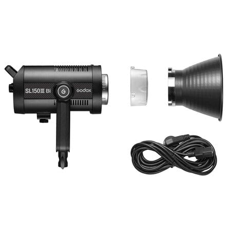 Iluminador LED Luz Contínua Bicolor Godox SL150III BI Tocha Godox 