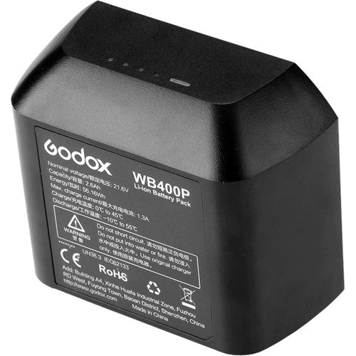 Bateria Godox WB400P para Godox AD400Pro Bateria Godox 