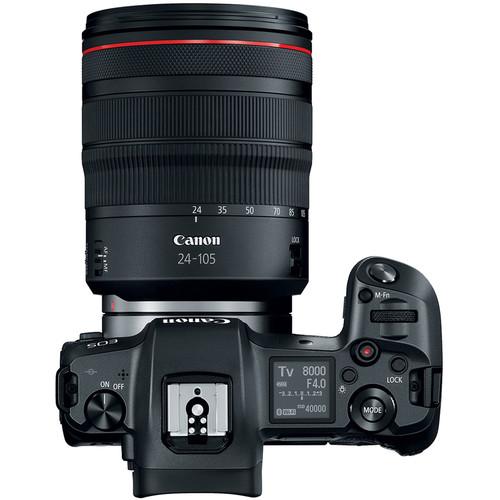 Câmera Canon Mirrorless EOS R Câmera Canon 24-105MM F/4 L IS USM 