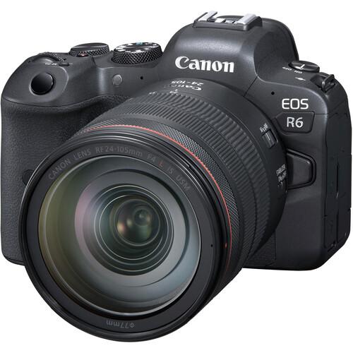 Câmera Canon Mirrorless EOS R6 Câmera Canon RF 24-105mm f/4L IS USM 