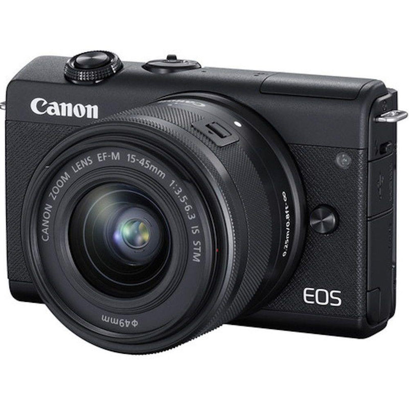 Câmera Canon Mirrorless EOS M100 Câmera Canon EF-M 15-45mm f/3.5-6.3 IS STM 