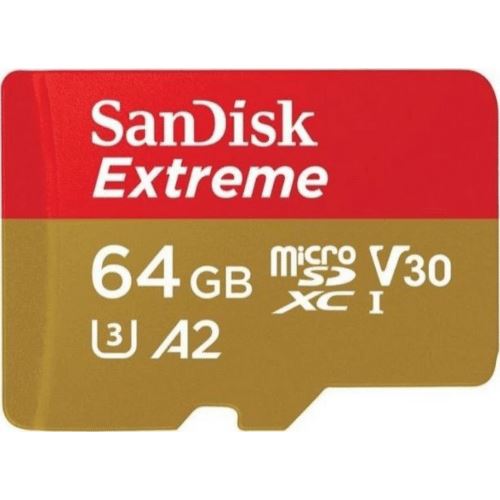 Cartão de Memória Sandisk Micro SD Extreme 160mb/s 64GB Cartão de Memória Sandisk 