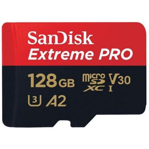 Cartão de Memória Sandisk Micro SD Extreme Pro 170mb/s 128GB Cartão de Memória Sandisk 