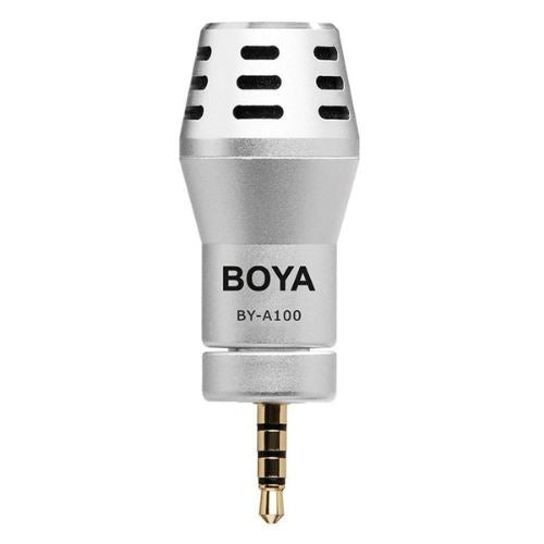 Microfone Direcional p/ Celular Boya BY-A100 Microfone Boya 