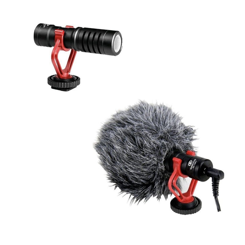 Microfone Direcional p/ Celular e Câmeras Greika GK-VM01 Microfone Greika 