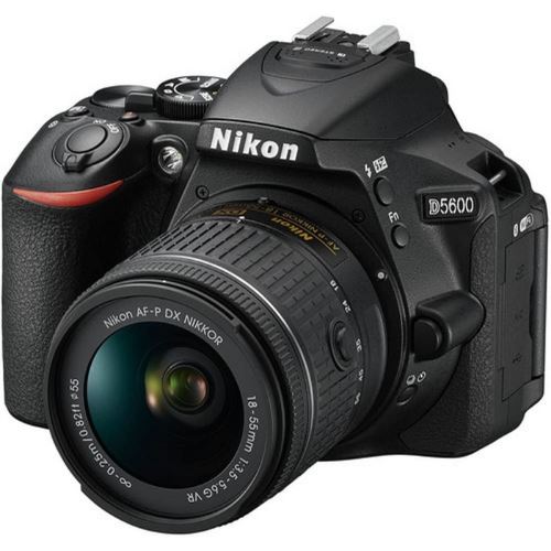 Câmera Nikon DSLR D5600 Câmera Nikon Lente AF-P DX 18-55mm f/3.5-5.6G VR 